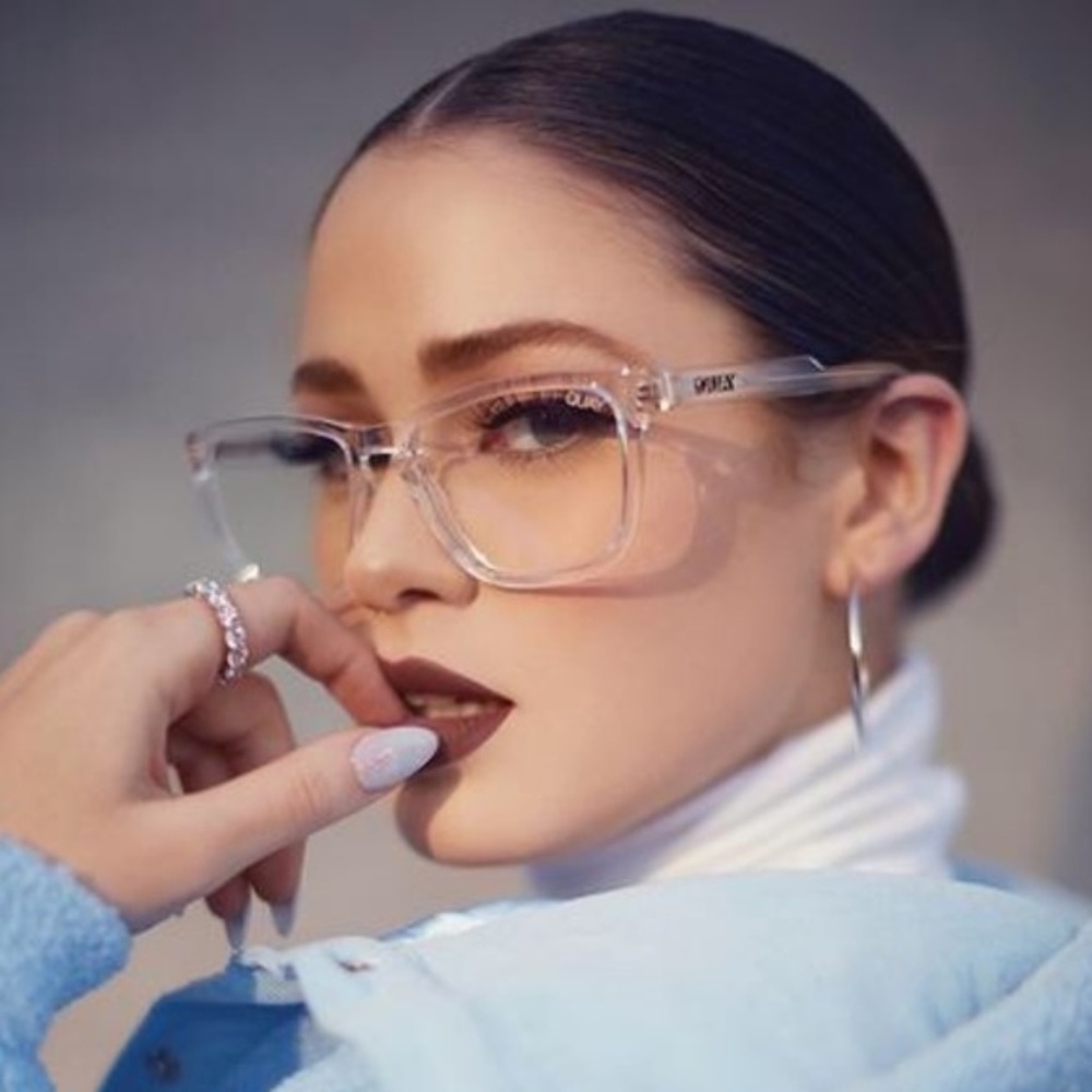 Quay Hardwire Blue Light Glasses- Clear